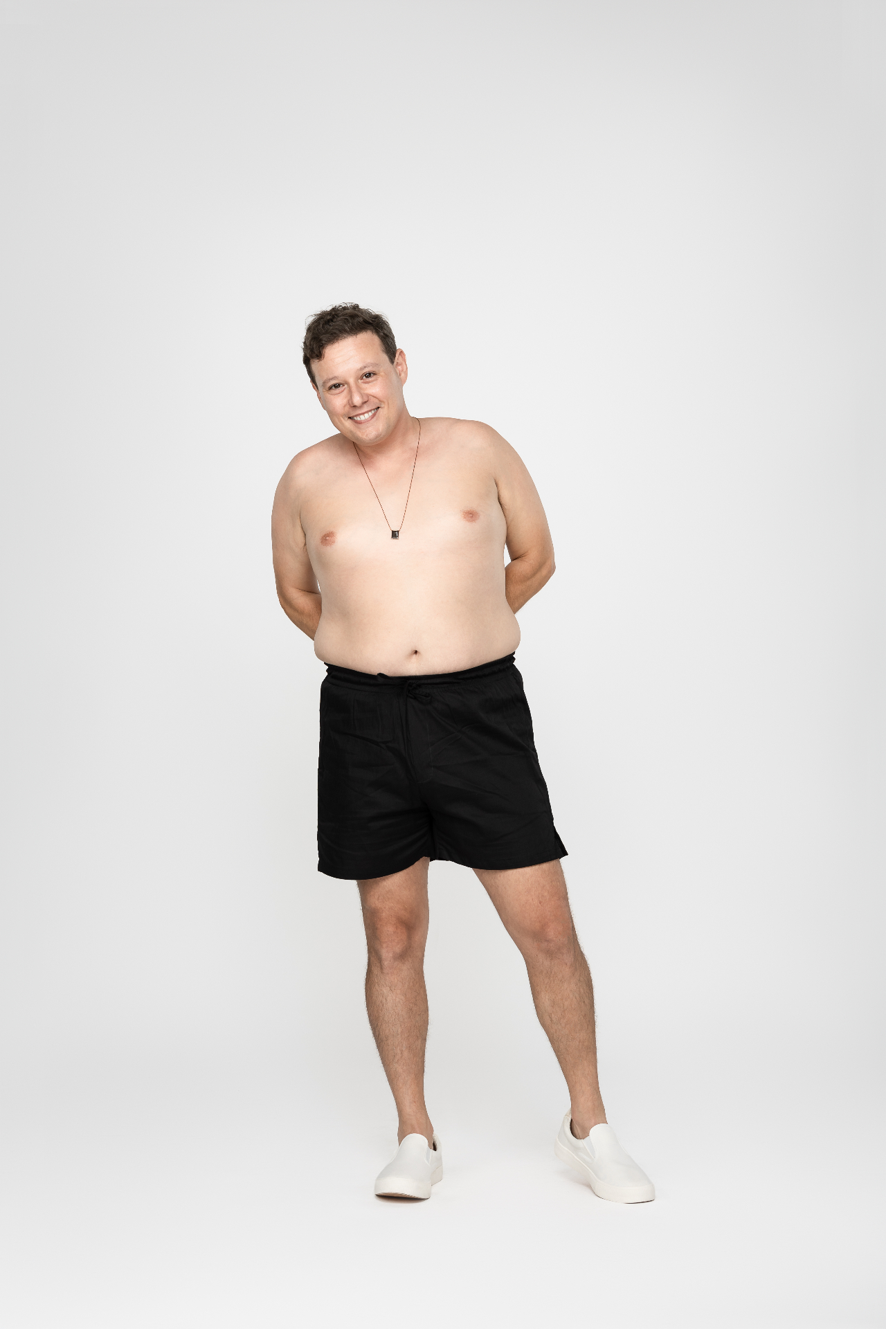 Midnight Heirloom Cotton Hand Stitched 0% Synthetic Shorts