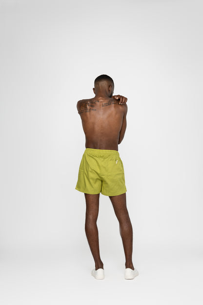 Jade Heirloom Cotton Hand Stitched 0% Synthetic Shorts