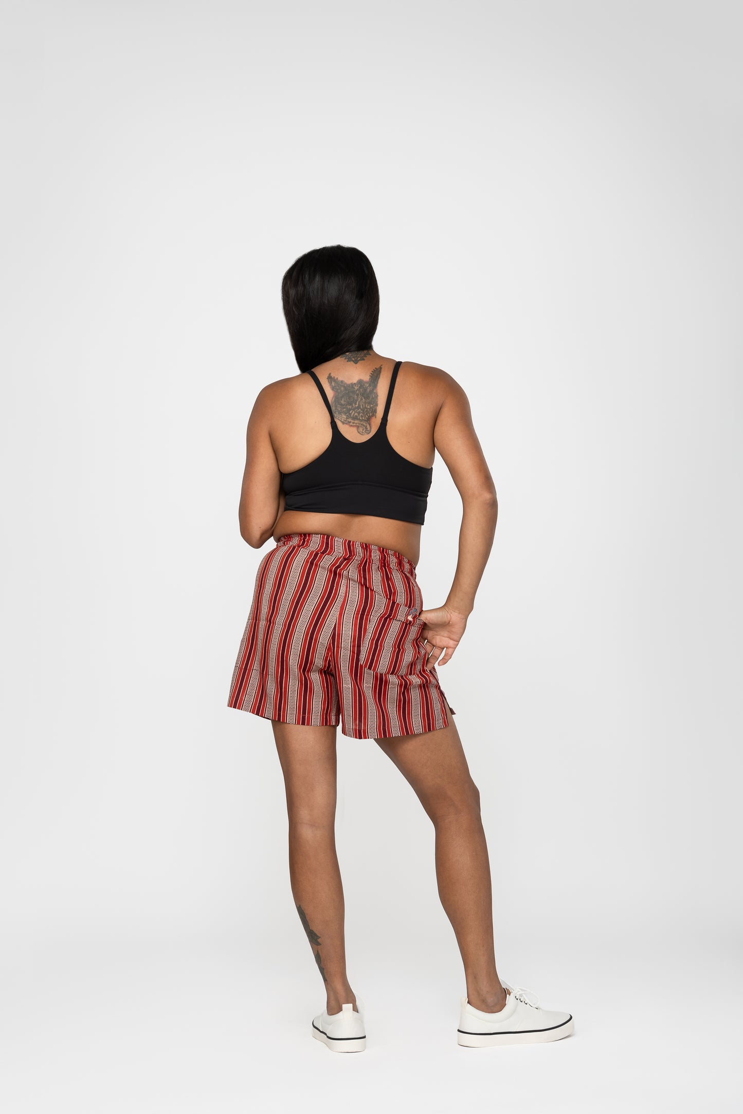 Red Roots Heirloom Cotton Hand Stitched 0% Synthetic Shorts