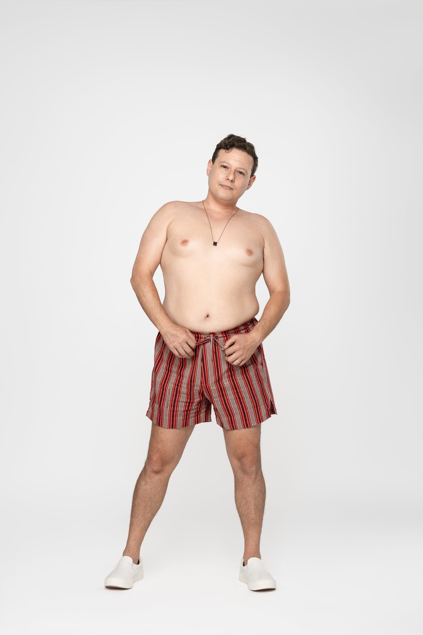 Red Roots Heirloom Cotton Hand Stitched 0% Synthetic Shorts