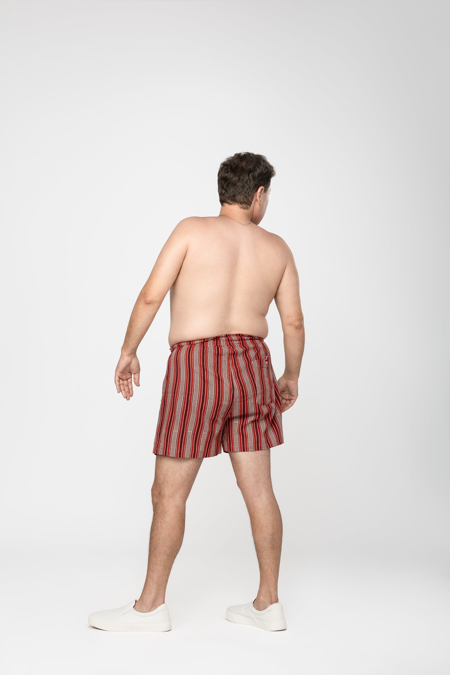 Red Roots Heirloom Cotton Hand Stitched 0% Synthetic Shorts