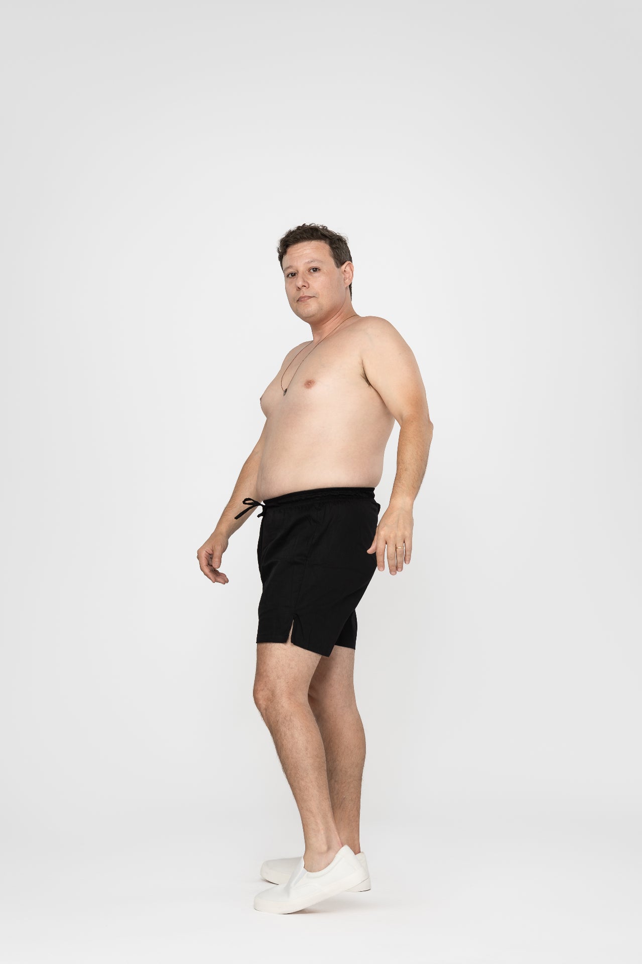 Midnight Heirloom Cotton Hand Stitched 0% Synthetic Shorts